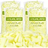 KOURILAND 20LBS Bean Bag Filler - Shredded Memory Foam Beanbag Filling Pillow Stuffing Bean Bag Refill for Couch Cushion Stuffed Animals Dog Bed Chair Arts Crafts