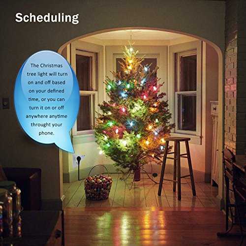 Smart Plug Socket (15A) , Cxy Phone Controlled plug with Energy monitoring for Household Appliances, No Need Hub, Works with Echo & Google Home for Voice Control, Occupied only 1 socket.(2 pack) - Thumbnail 5