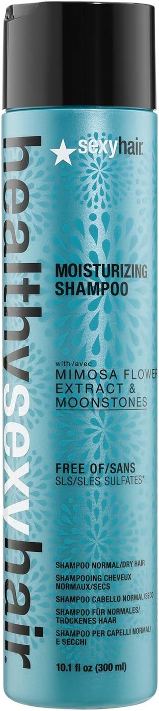 Sexy Hair Healthy Sexy Moisturizing Shampoo, 300 ml, Mehrfarbig, 300 ml (Pack of 1)