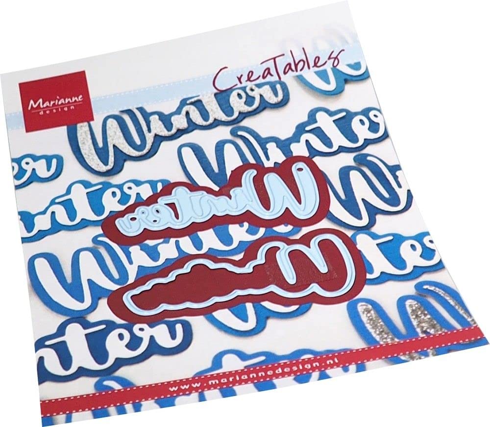 Marianne Design Creatables, Winter, for Paper Craft Projects, Light Blue, One Size
