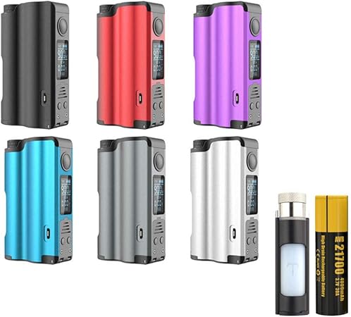 Amazon Dovpo Topside 90w Squonk Mod ドブポ トップサイド 交換スコンカーボトル ブラック Avatar バッテリーセット 電子タバコ Vape スコンカー Bf テクニカル Mod ボトムフューダ トップフィルも可能 グレー Hilax バッテリー モッド