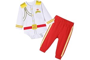 Zusnxaxe Newborn Infant Baby Boys Girls Astronaut Costume Toddler Police Uniform pirate Outfit Prince Doctor Costume