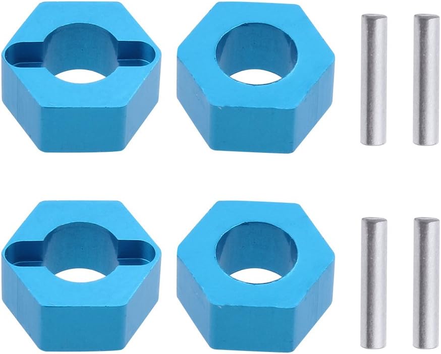 4pcs 7mm Aluminum Wheel Hex Adapter hub A949-11 For WLtoys A959 949 969 1/18 RC Car Spare Parts