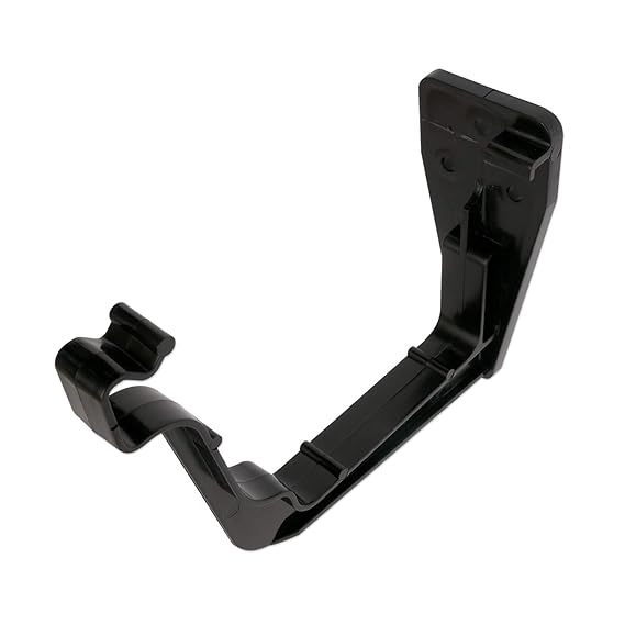 10 x Black Marshall Tufflex Gutter Bracket RWK FB1 Ogee Style Fascia