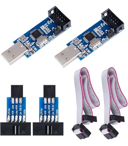 thumbnail image 2 of NOYITO USBASP AVR Programmer For ATMEL Processors - Drive-Free With Aluminum Shell 2 of 12