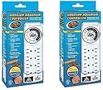 (2 Pack) Zoo Med AquaSun Aquarium Controller Timer & Power Strip