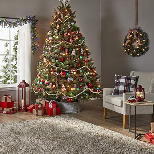 NOMA Heritage LED C3 Novelty Teardrop Christmas Lights 50 MultiColor