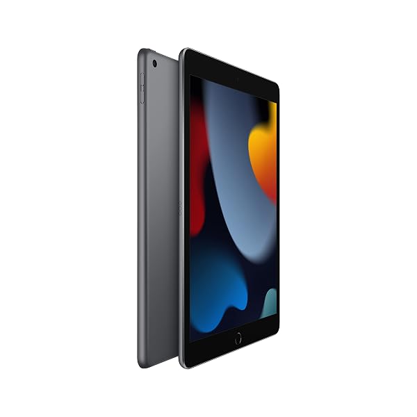 APPLE IPAD (9TH GENERATION): WITH A13 BIONIC CHIP, 10.2-INCH RETINA DISPLAY, 64GB, WI-FI, 12MP FRONT/8MP BACK CAMERA, TOUCH ID, ALL-DAY BATTERY LIFE – SPACE GRAY