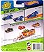 Snap Rides Team Hot Wheels Blue Racer Custom Car Set - Build Create & Race