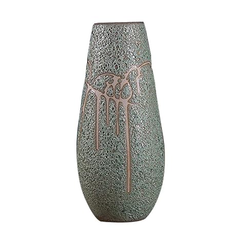 BAIVIN Chinesische Keramik Vase Dekoration Moderne Einfache Steinzeug Wohnzimmer Blume Arranger Desktop Dekoration