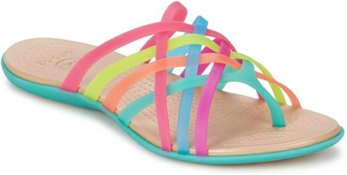 crocs huarache flip flops ladies