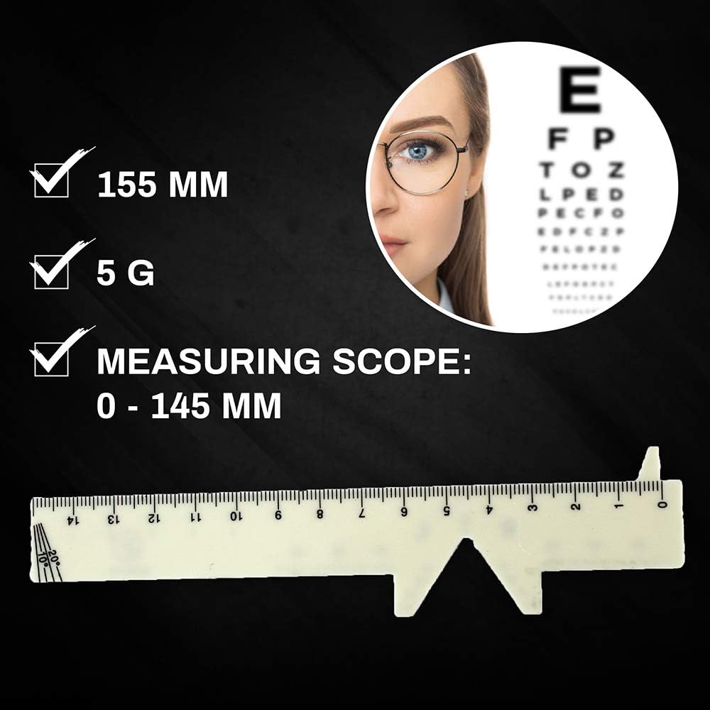 Sports Vision's Multipurpose PD Optical Ruler for Reading Pupil Distance Meter Eye Ophthalmic, Rosa, S - Image 5