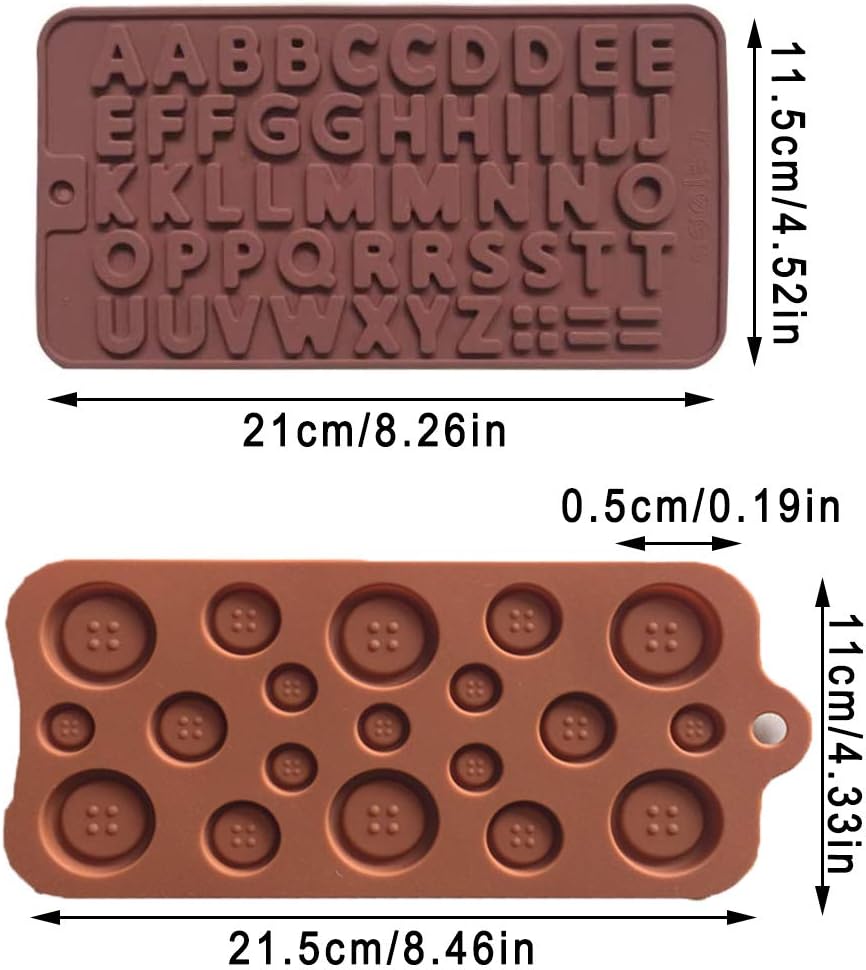Moule A Chocolat En Silicone 4 Pieces Moule En Silicone Antiadhesif Silicone Bouton Gateau Moule Moule A Chocolat Antiadhesif Moules A Bonbons Pour Faire Des Gateaux Des Mousses A Pain Ustensiles A Patisserie Moules A Bonbons Et