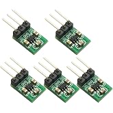 5PCS DC-DC Step Down/Step Up Converter 1.8V-5V to 3.3V, 100mA Max Current
