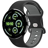 Spigen for Pixel Watch 4 Band, Nano Pop Compatible with 4/3 45mm, 4/3/2/1 41mm Soft Waterproof Silicone Strap