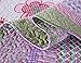 MarCielo 2 Piece Kids Bedspread Quilts Set Throw Blanket for Teens Girls Bed Printed Bedding Coverlet, Twin Size, Purple Floral Striped (Twin)