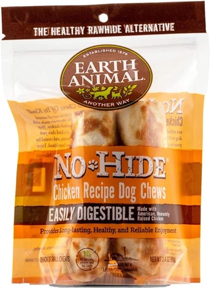 earth animal no hide chicken recipe dog chews