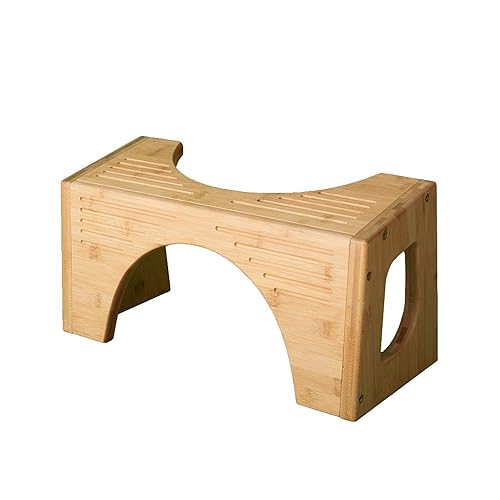 Squatty Potty The Original Toilet Stool - Bamboo Flip, 7" and 9 ...