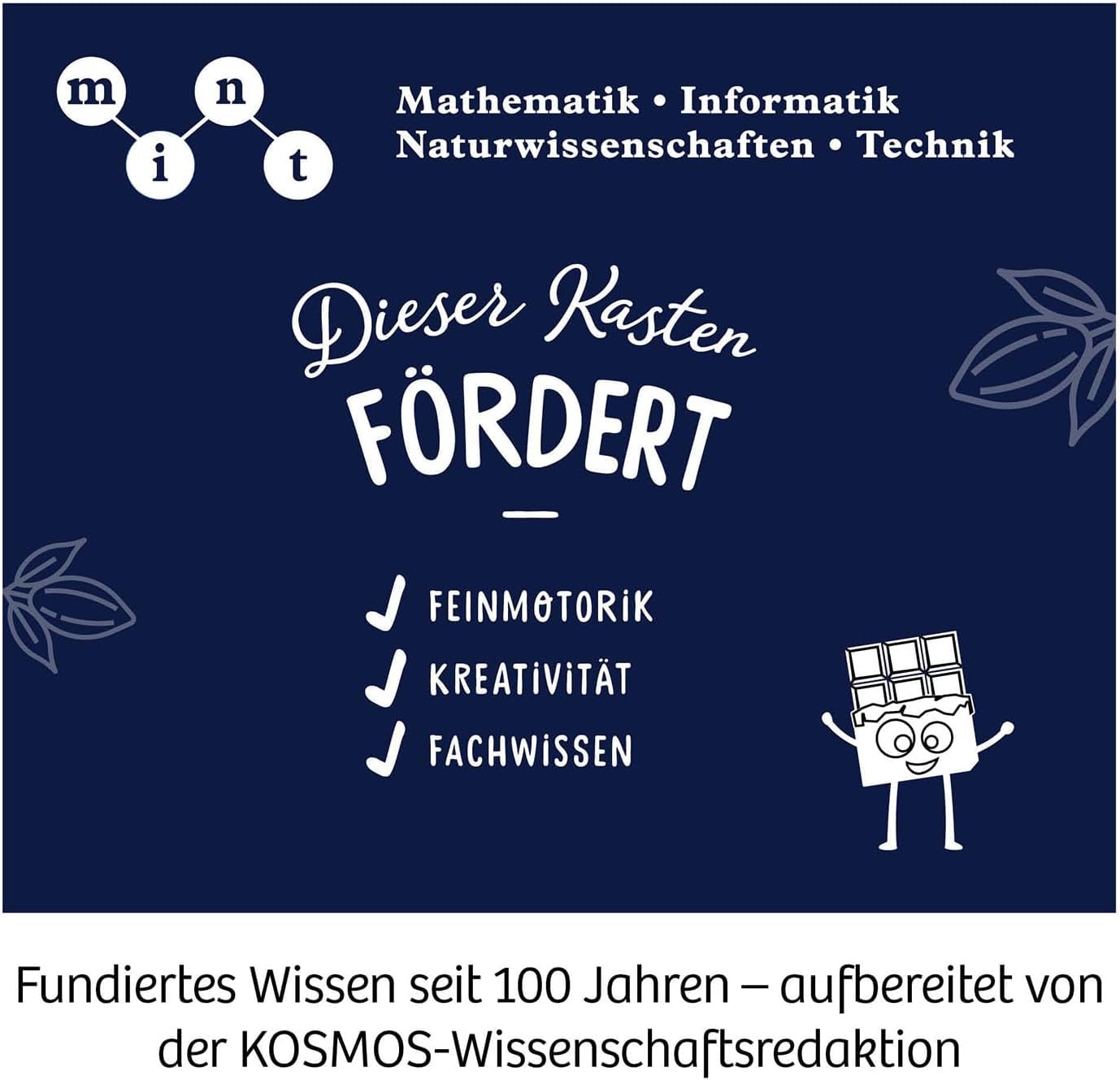 KOSMOS 654283 Fun Science - Schoko-Labor, Experimentier-Set für Kinder ab 8-12 Jahre, Schokolade selber Formen, Süßigkeiten und Geschenke selber Machen 5