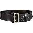 Aker Leather B03 Sam Browne Duty Belt, Half Leather-Lined, 2-1/4" Width