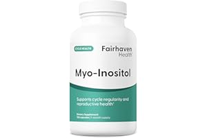 Fairhaven Health Myo-Inositol Supplement for Women and Men | Vitamin B8 2000mg | Vegan Inositol Powder Capsules | Gluten, Dairy and Soy Free | 120 Inositol Capsules