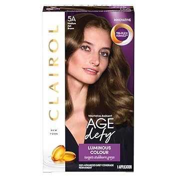 Buy Clairol Age Defy Permanent Hair Dye 5a Medium Ash Brown Online
