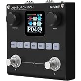 M-VAVE ANN Black Pedal Box Multi Effects Guitar Base Pedal - 80 Editable Presets With APP Create Your Paremeters Build in Battery