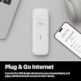 ZTE MF833 4G LTE USB WiFi Dongle Unlocked SIM Slot Multi-Band 150/50 Mbps view 5