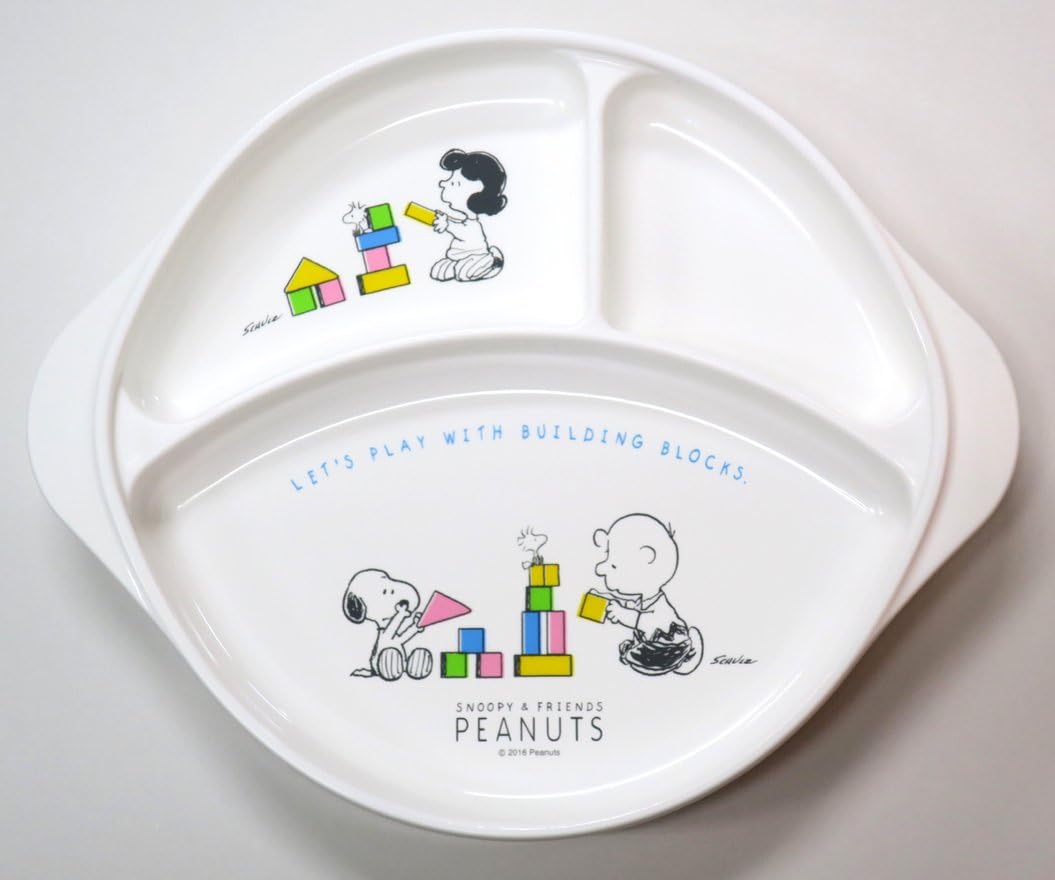 OSK スヌーピー ランチ皿(足ゴム付) CB-36