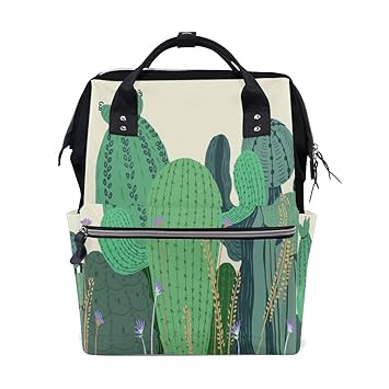 cactus diaper bag