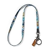 MNGARISTA Neck Lanyard for Keys, Floral Key Lanyard