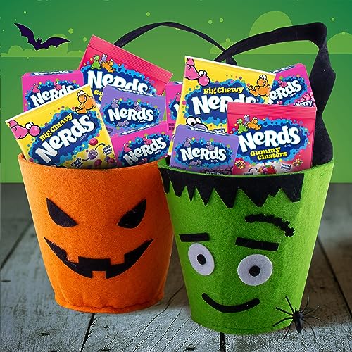 NERDS ASSORTED HALLOWEEN TRICK OR TREAT CANDY MIX, 90CT BAG