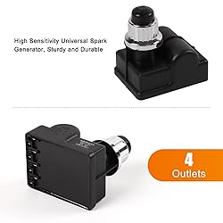Barbqtime 4 Outlets Electronic Spark Igniter for