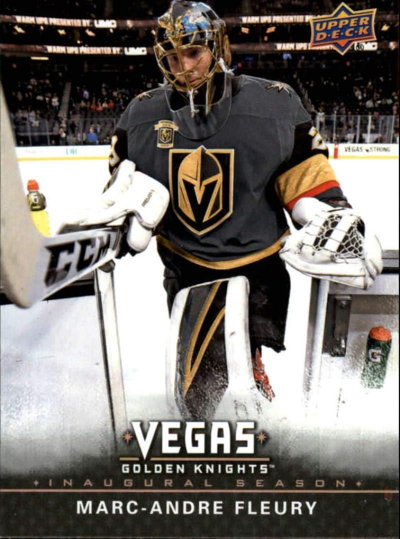 201718 Upper Deck Vegas Golden Knights Inaugural Season