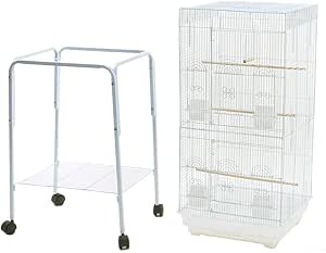 medium bird cage with stand