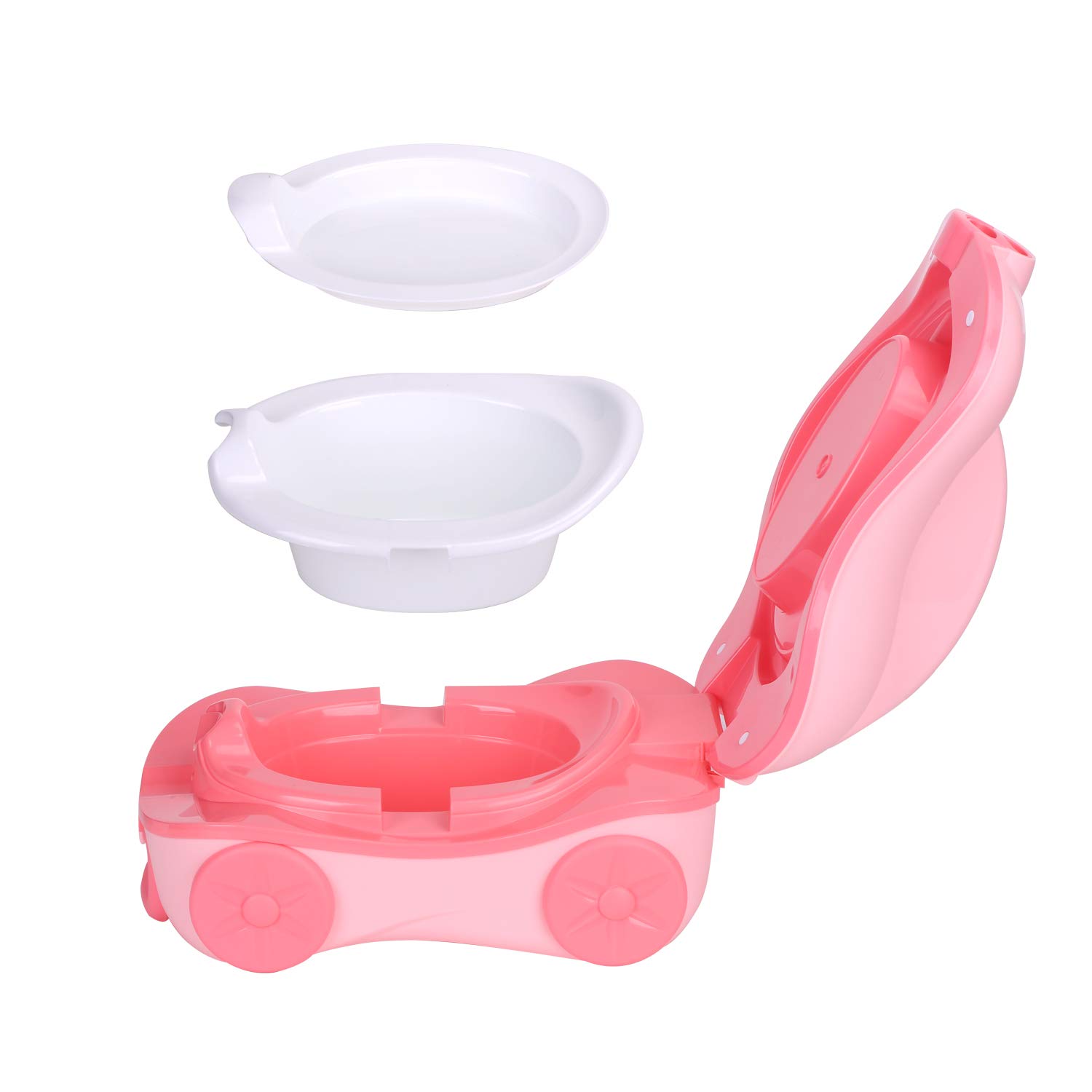 Glenmore Kinder Toepfchen Reise WC Unterwegs Toilette Faltbar fuer Baby