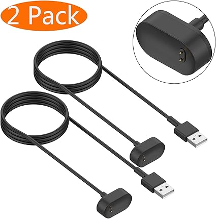 KingAcc Cargador para Fibit Inspire y Inspire HR, Cable de ...