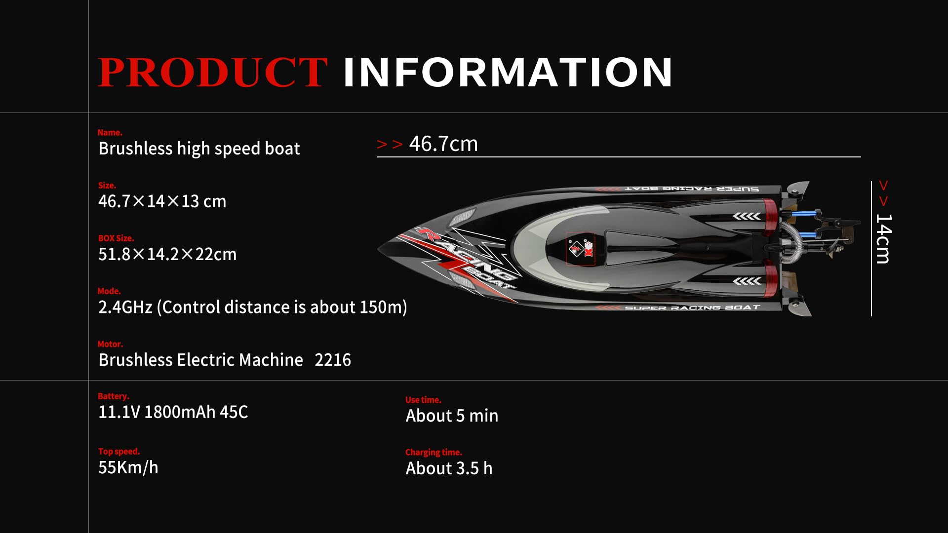 Ssccgym Remote Control Boat Image 8