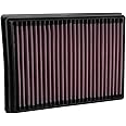 K&N Engine Air Filter: Reusable, Clean Every 75,000 Miles, Washable, Premium, Replacement Car Air Filter: Fits 2018-2020 RENAULT (Megane IV 1.8L) 33-3152