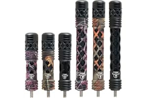 ZSHJGJR Archery Bow Stabilizer Balance Bar Rod 5” / 8” Compound Bow Bow Stabilizer Vibration Damping Shock Absorber for Compound Bow Hunting Shooting Accessories