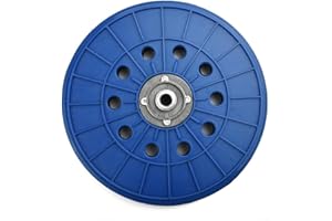 HOGARDENME 9 Inch 10 Hole Drywall Sanding Pad for Drywall Sander, Replacement Backing Pad with and Discs Grinding Polishing Sanding Disc (1Pc)