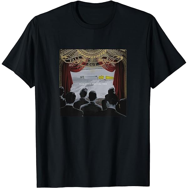 Fall Out Boy イラスト Tシャツ Lサイズ ブラック Amazon.com: Fall Out Boy - Punk Scratch Photo T-Shirt