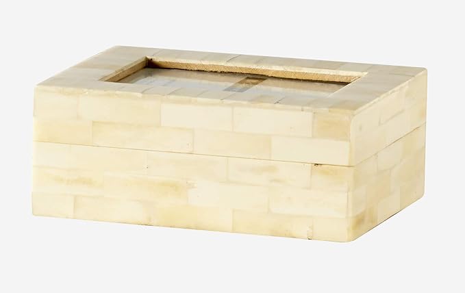 Camino a casa | Caja-Marco nácar - Nácar y Pintura | Beige: Amazon.es: Hogar