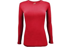 Natural Uniforms Women's Under Scrub Tee Crew Neck Long Sleeve T-Shirt