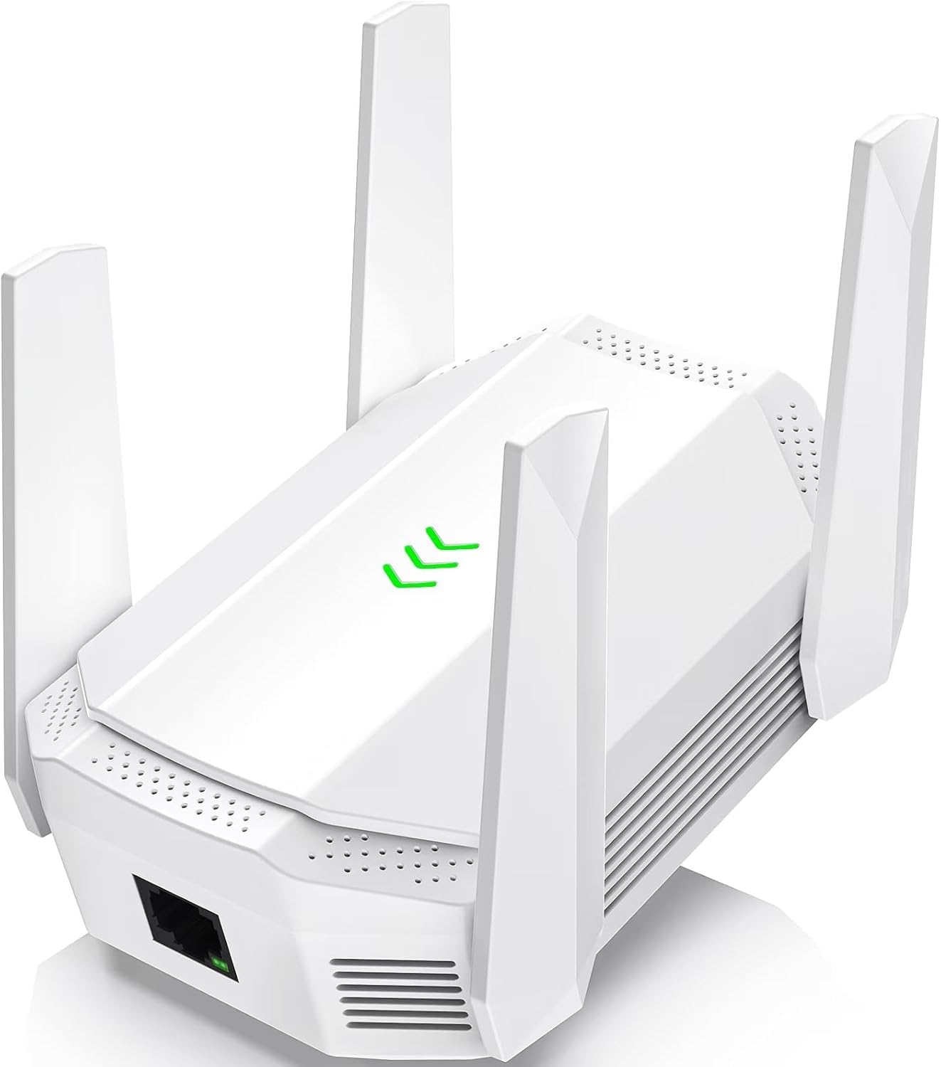 Photo 1 of *Untested*
2025 Fastest AX3000 WiFi 6 Extender, Dual Band WiFi Extender Signal Booster, Internet Booster with Gigabit Ethernet Port, Covers Up to 12,000sq.ft and 99 Devices, Faster Speed and Easy Setup, White