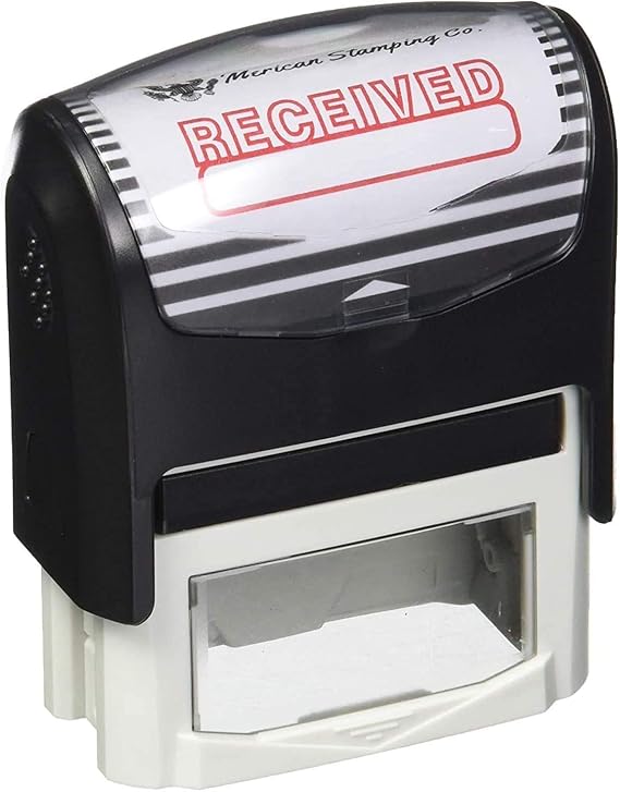 Received Stamp Received Self Inking Rubber Stamp Office