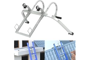 Eazy2hD Ladder Stabilizer - 2 in 1 Ladder Hooks for Roof, Extension Ladder for Roof Gutter Repair and Cleaning.