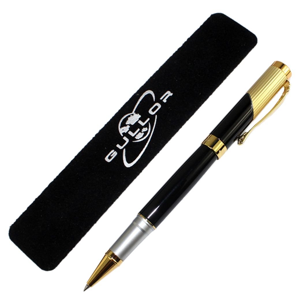 Elegant Beautiful Rollerball Pen Jinhao 9009 Black & Golden with Gift Box