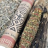 Native American Lavender Sage Smudge Stick - Arizona Grown, Harvested, Blessed. Cleanse, Bless, Heal. POWERFUL! (8
