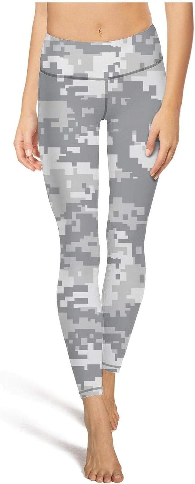 green camo yoga pants